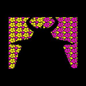 Field of Pink and Gold