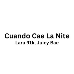 cuando cae la nite