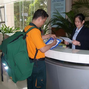 中国邮政速递物流揽投员作业歌