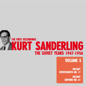 Kurt Sanderling - The Soviet Years, Vol. 5, Mozart