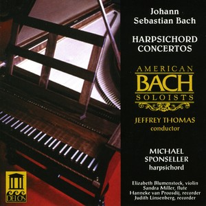 BACH, J.S.: Concertos - BWV 972, 1044, 1052, 1057 (American Bach Soloists Orchestra, Thomas)