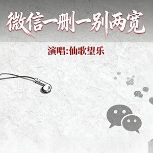 微信一删一别两宽 (伴奏)