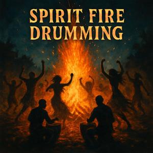 Flames Around the Drum Circle