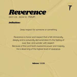 Reverence