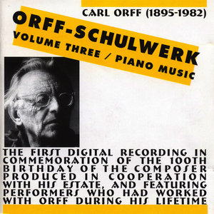 Orff-Schulwerk, Vol. 3: Piano Music