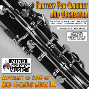 Fantasy For Clarinet & Orchestra (Original Score)