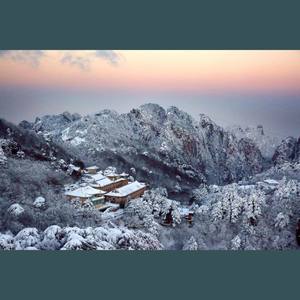 黄山初雪