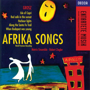 Grosz - Afrika Songs, Op.29 - Das neue Kabaretmädel - Zwischenspiel 5