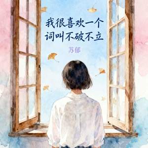 我很喜欢一个词叫不破不立