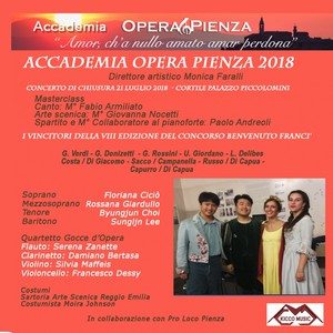 Accademia Opera Pienza 2018 (Concerto di chiusura Masterclass)