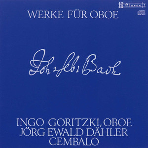 Bach / Works For Oboe And Harpsicord / Goritzki / D?Hler