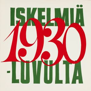 Iskelmiä 1930-luvulta