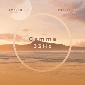 Gamma Brainwaves 33Hz Binaural Beats And Ambient Music For Cognitive Boost And Deep Focus