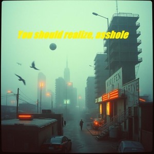 You should realize, asshole. (Explicit)