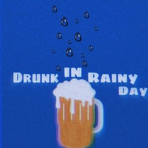 Drunk in rainy day