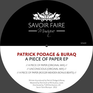 A Piece Of Paper (Original Mix)