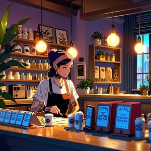 lofi coffee shop