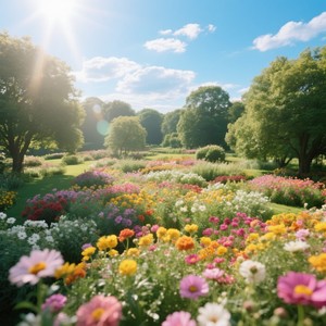 Lonely lights flicker