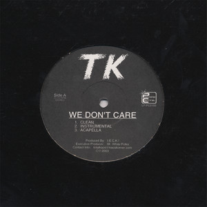 We Don't Care! 12" Single