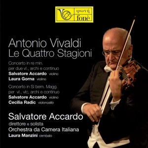 Salvatore Accardo - Concerto in Re Min. per due violini, archi e continuo, F I n 100 - II. Adagio (D小调为小提琴，通奏低音而作的协奏曲，F I n 100 - 第二乐章 柔板)