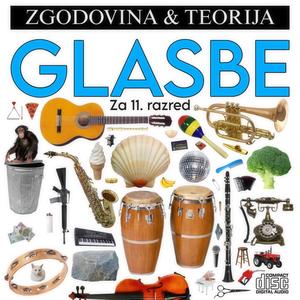 CD priloga za učbenik 'Zgodovina in teorija glasbe za 11. razred'