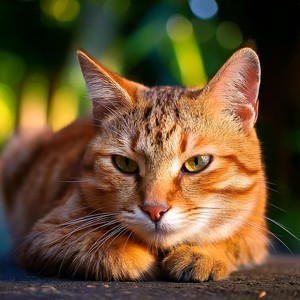 Cats' Calm with Soothing Sounds