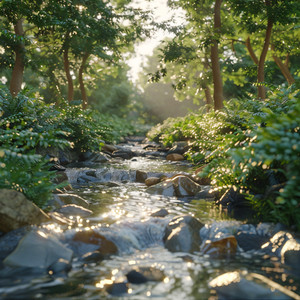 Soothing Stream Night: Water Sounds for Rest