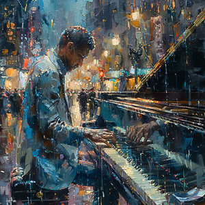 Camino De La Música De Jazz Melódico