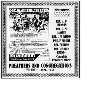 Preachers And Congregations Vol. 5 (1926-1931)