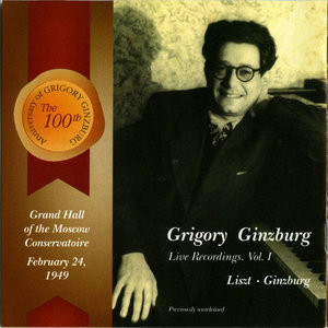 Grigory Ginzburg: Live Recordings, Vol. I