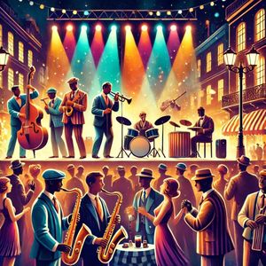 Festa Noturna de Swing Jazz