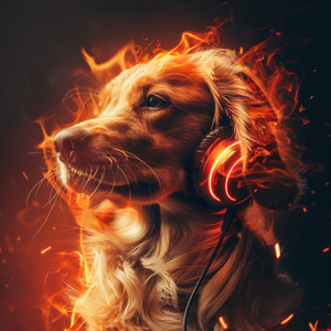 Dogs by the Fire: Soothing Sounds