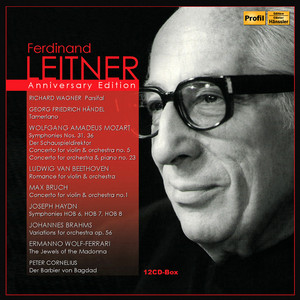 LEITNER, Ferdinand: Anniversary Edition - BRAHMS, J. / MOZART, W.A. / CORNELIUS, P. / WAGNER, R. / HANDEL, G.F.