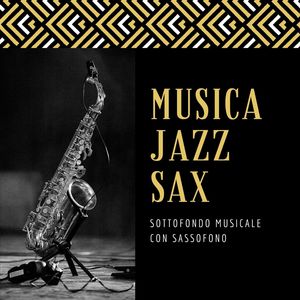 Musica jazz sax: Sottofondo musicale con sassofono