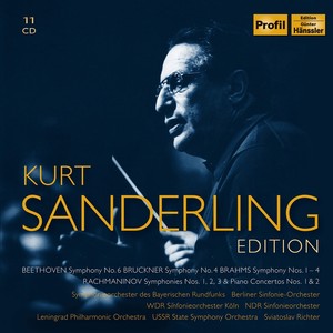 Kurt Sanderling Edition - BEETHOVEN, L. van / BRUCKNER, A. / BRAHMS, J. / RACHMANINOV, S. (Bavarian Radio Symphony, Berlin Symphony, Sanderling)