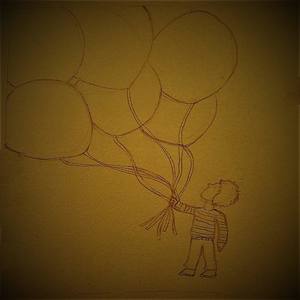 El niño de los globos