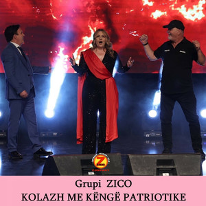 Kolazh me Kenge Patriotike (#Zico33Vite)