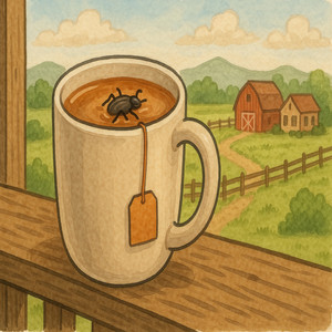 A bug in my tea