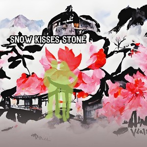 Snow Kisses Stone