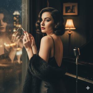 The Opalite's Shimmer, a Hidden Truth (Jazz Noir Ballad Mysterious Intrigue)-Vintage Jazz Reimagined
