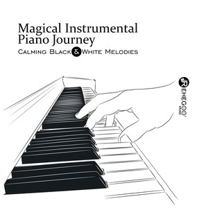 Magical Instrumental Piano Journey: Calming Black & White Melodies