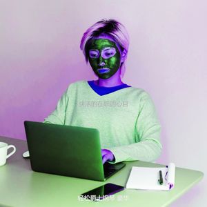 快活的在职的心目