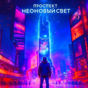 Проспект неоновый свет