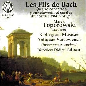 C.P.E. Bach, J.C. Bach & W..F. Bach: Quatre concertos pour clavecin et cordes (Sturm und Drang)