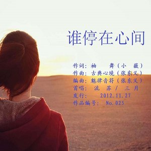 谁停在心间#C (伴奏)
