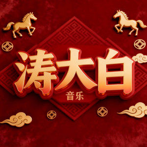 《越唱越大声 越行越坚定》（粤语歌曲）---涛大白封面