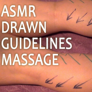 ASMR Massage by Scheme, Drawing on Back and Legs