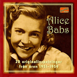 Babs, Alice: 20 Original Recordings (1951-1954)