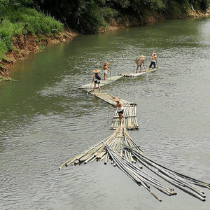 阿哥撑排下唐江 (伴奏)