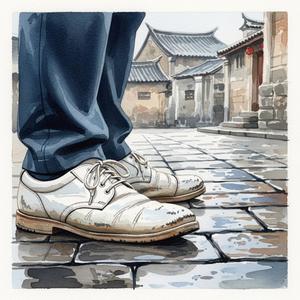 一对旧皮鞋 - 何璟昕封面